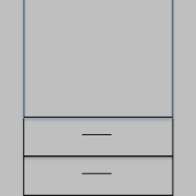 Robe Components Draw Unit With Hanging 